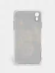 Фуксия чехол Apple iPhone XR силиконовый с рисунком