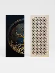 Индиго доска Садху с гвоздями для начинающих, Садху FORT, фигурная, шаг 8 мм