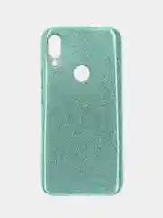 Зеленый чехол Huawei P Smart Z, Honor 9X, Хуавей П Смарт З, Хонор 9Х, блестящий сияющий