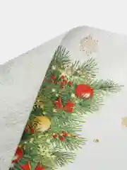 Зеленый салфетки новогодние бумажные, 2-хслойные, сервировочные