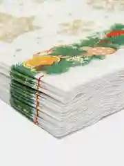 Золотой салфетки новогодние бумажные, 2-хслойные, сервировочные