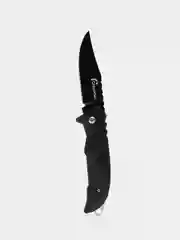Нож туристический PF-PK-31. Нож походный, длина лезвия 6,5 см, цвет черный
