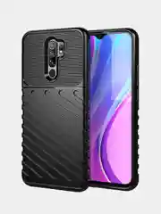 Черный ударопрочный чехол Xiaomi Redmi 9