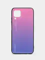 Конфетный чехол градиент на Huawei P40 Lite с закаленным стеклом mobios
