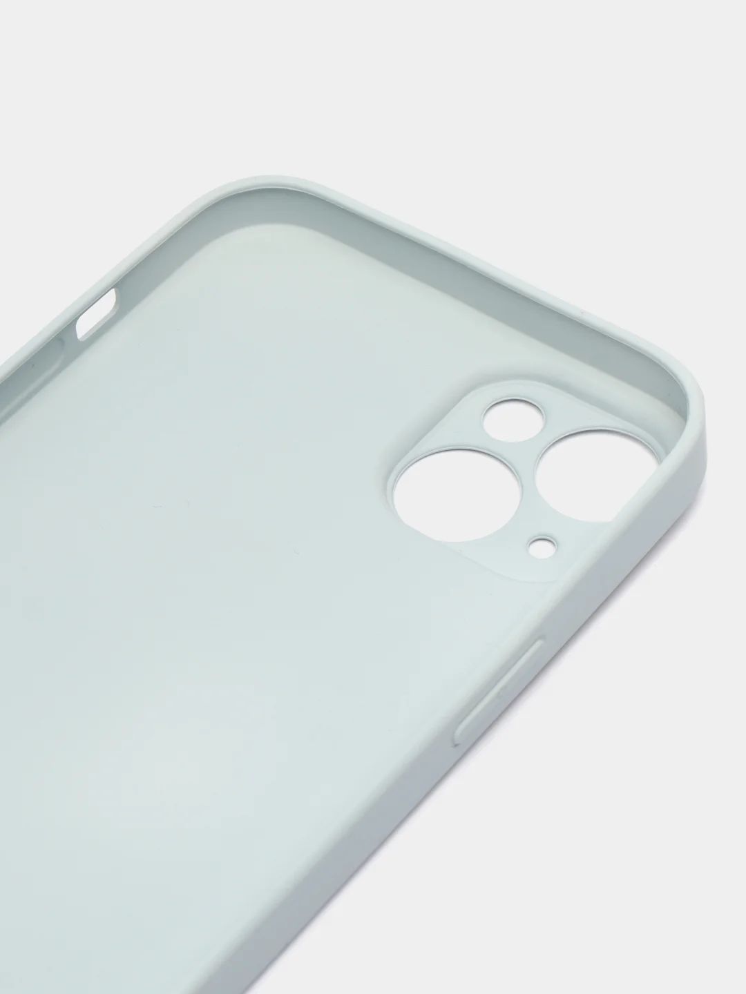 Голубой противоударный чехол со стеклянной панелью iPhone 7/8/SE/XR/XS/11/12/13/14/15/Plus/Pro/Max