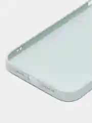 Голубой противоударный чехол со стеклянной панелью iPhone 7/8/SE/XR/XS/11/12/13/14/15/Plus/Pro/Max