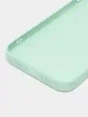 Мятный противоударный чехол со стеклянной панелью iPhone 7/8/SE/XR/XS/11/12/13/14/15/Plus/Pro/Max