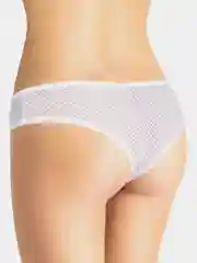 Белый трусы женские Clever Wear слипы бикини хлопок нижнее белье клевер на каждый день