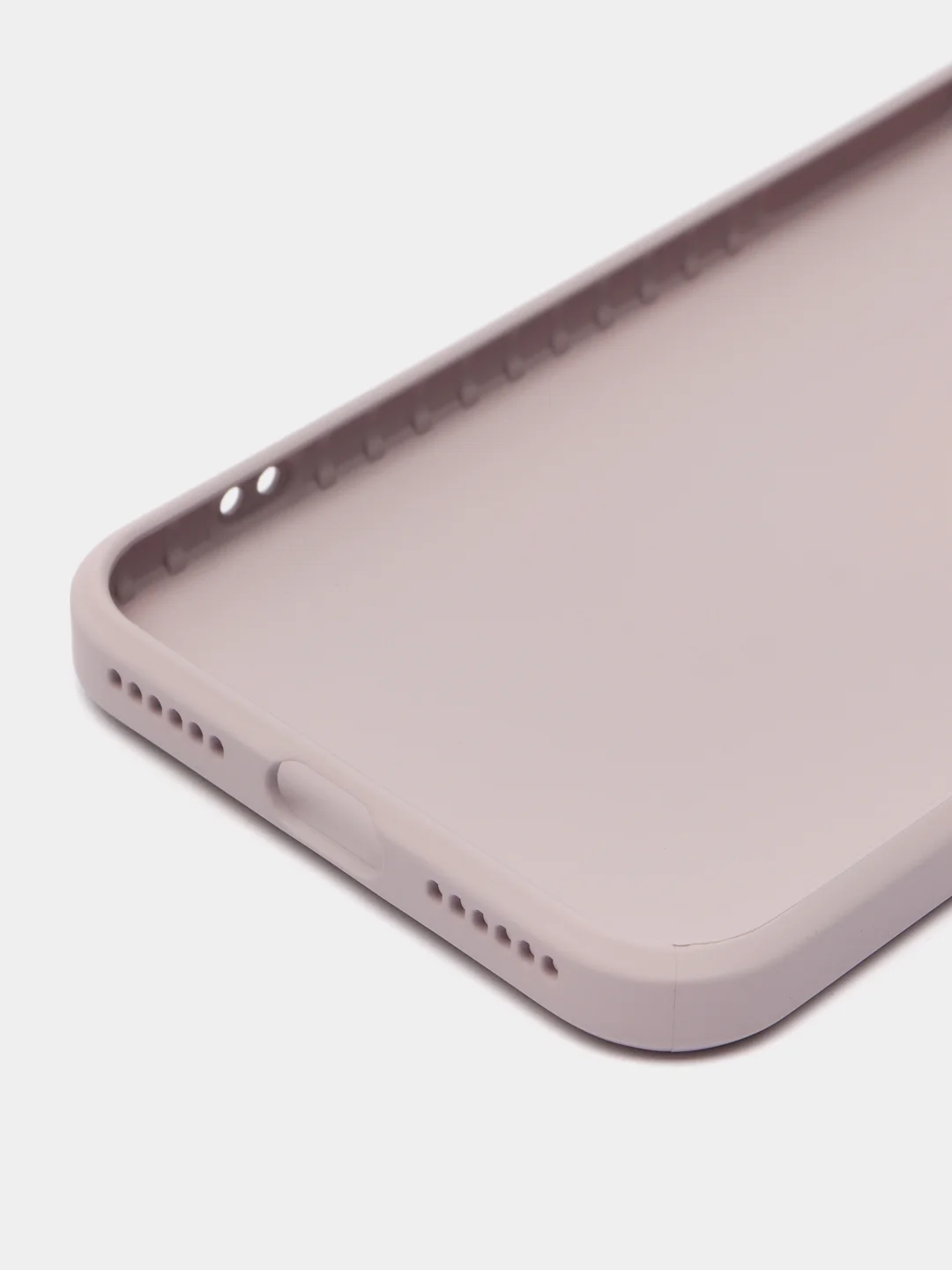 Сиреневый противоударный чехол со стеклянной панелью iPhone 7/8/SE/XR/XS/11/12/13/14/15/Plus/Pro/Max