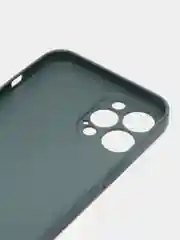 Тёмно-зелёный противоударный чехол со стеклянной панелью iPhone 7/8/SE/XR/XS/11/12/13/14/15/Plus/Pro/Max