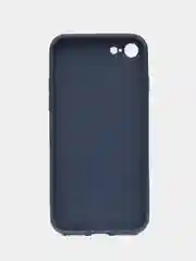 Темно-синий противоударный чехол со стеклянной панелью iPhone 7/8/SE/XR/XS/11/12/13/14/15/Plus/Pro/Max