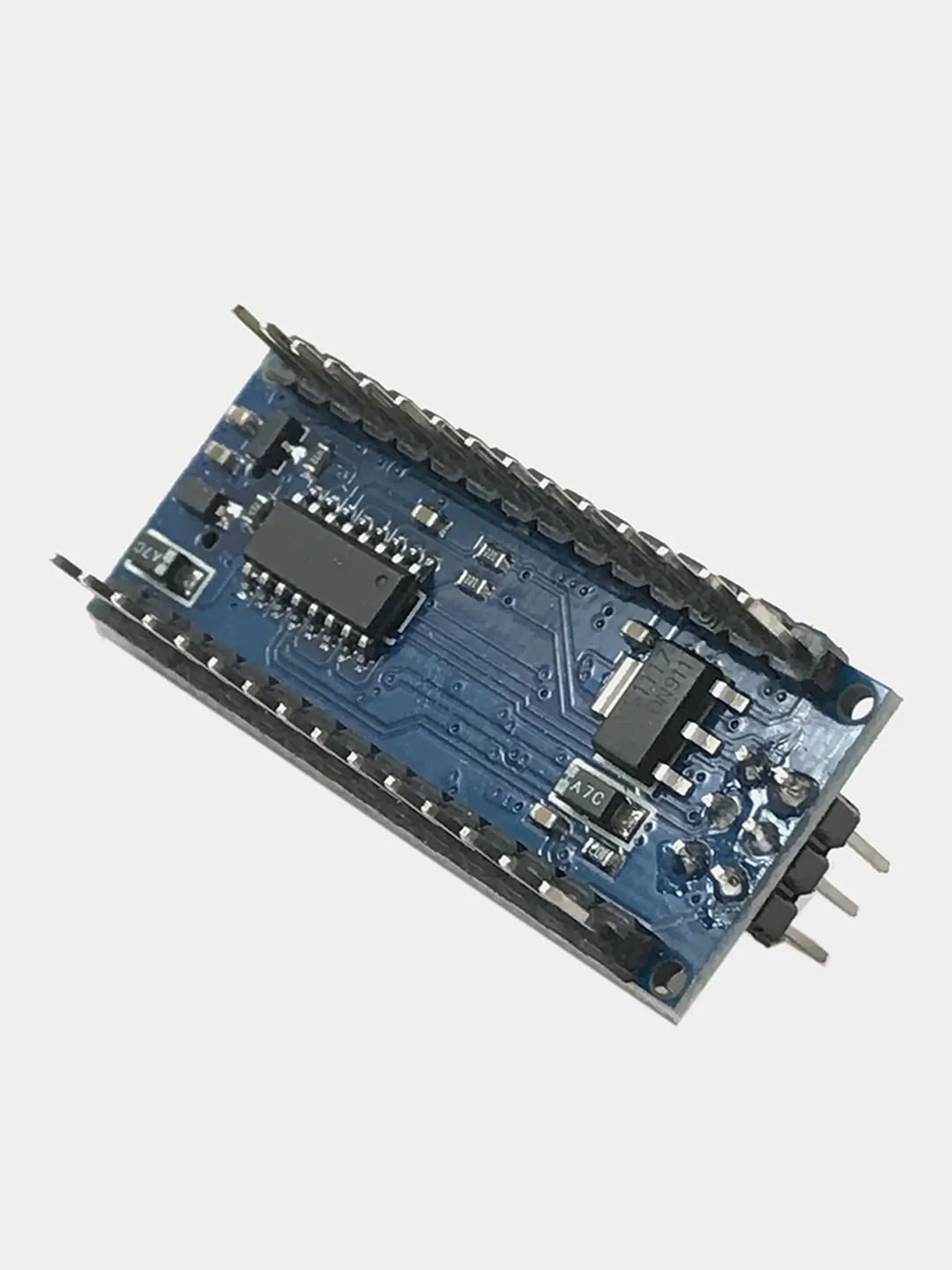 Отладочная плата Arduino Nano V3 AVR Atmega328P-20AU CH340 пины припаяны