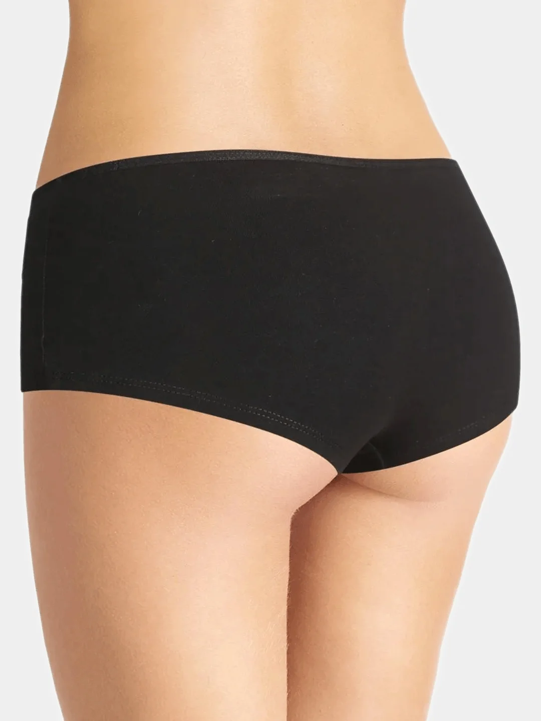 Черный трусы женские Clever Wear шорты хлопок нижнее белье клевер на каждый день слипы бикини