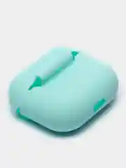 Бирюзовый силиконовый чехол для AirPods 3