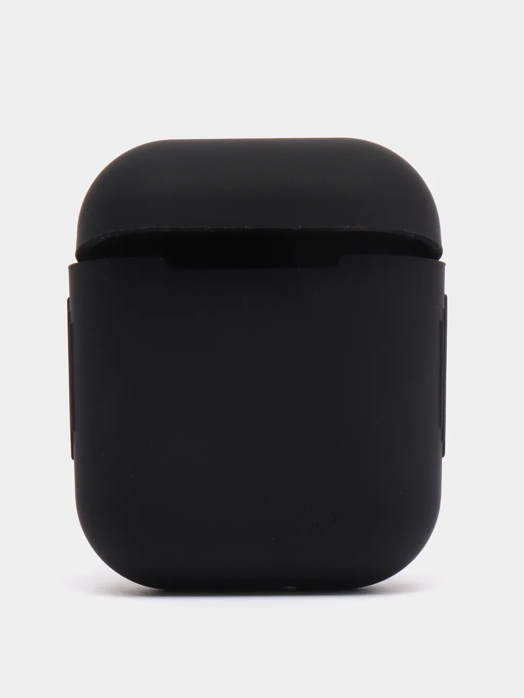 Черный силиконовый чехол для наушников Airpods 1 и 2