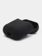 Черный силиконовый чехол для наушников Airpods 1 и 2