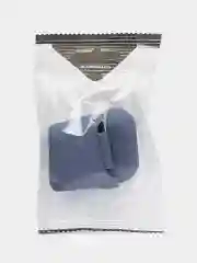 Сиреневый силиконовый чехол для наушников Airpods 1 и 2