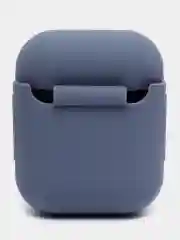 Сиреневый силиконовый чехол для наушников Airpods 1 и 2