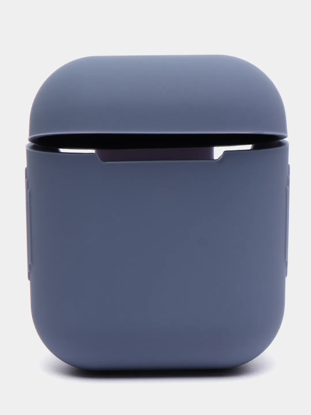 Сиреневый силиконовый чехол для наушников Airpods 1 и 2