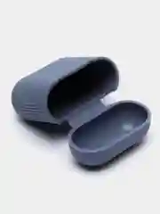 Сиреневый силиконовый чехол для наушников Airpods 1 и 2