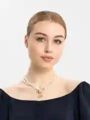 Белый женское жемчужное украшение
