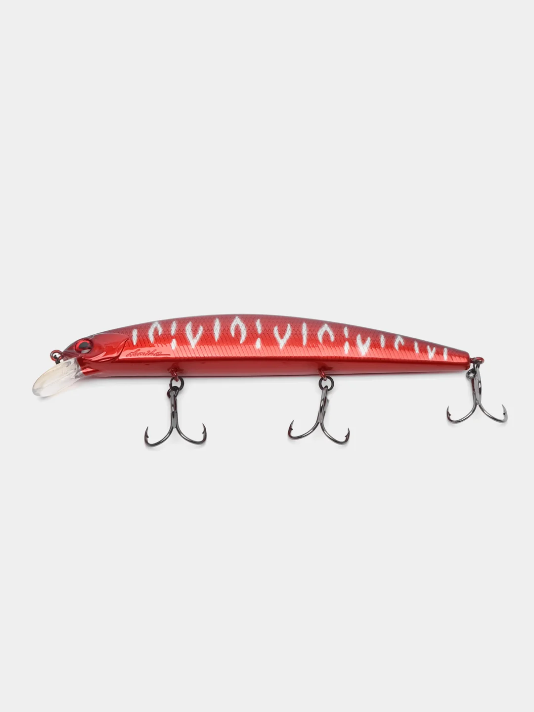 Алый воблер рыболовный "Минноу" (Minnow) 130 SP 21 г