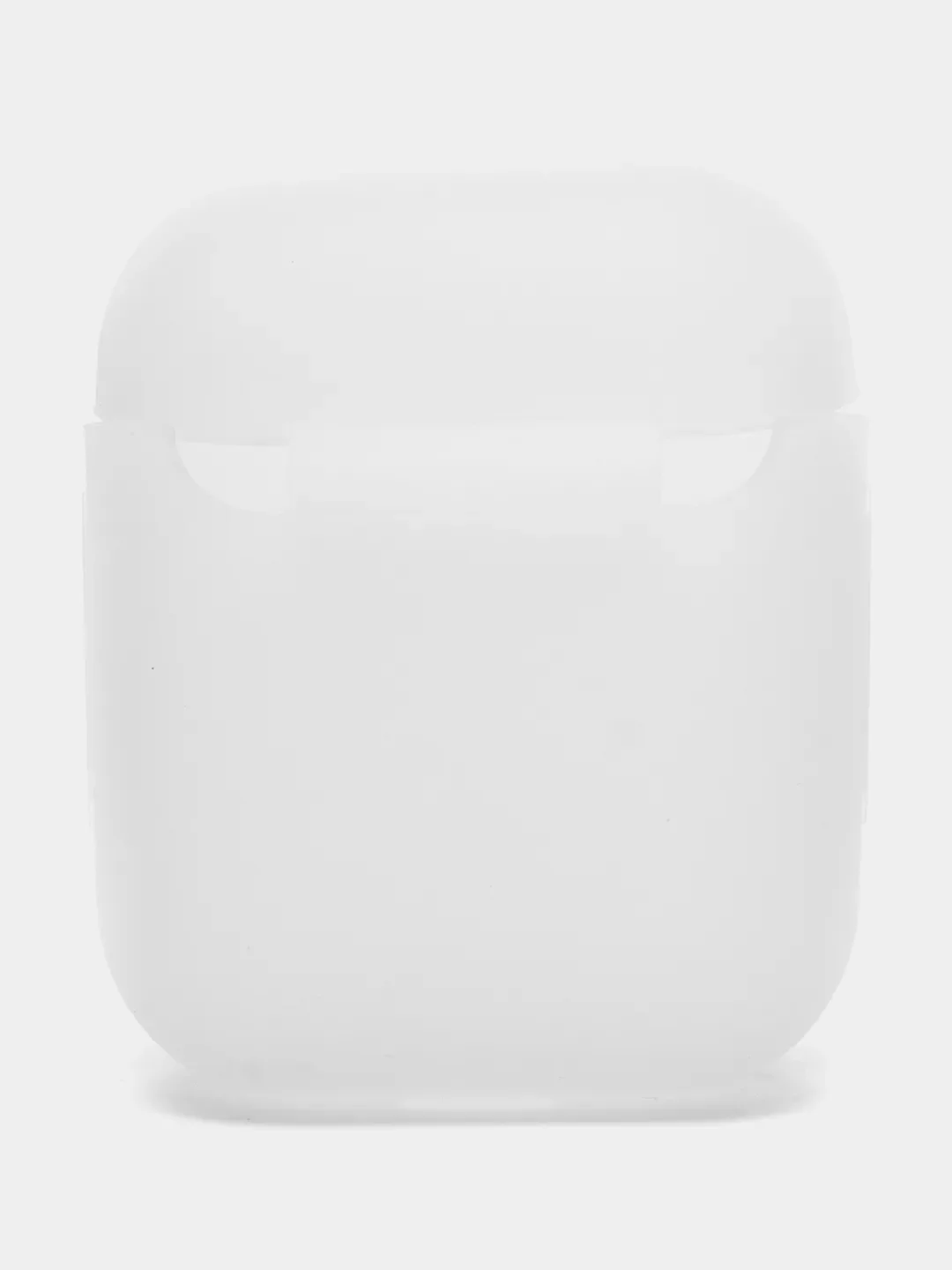 Прозрачный силиконовый чехол для наушников Airpods 1 и 2