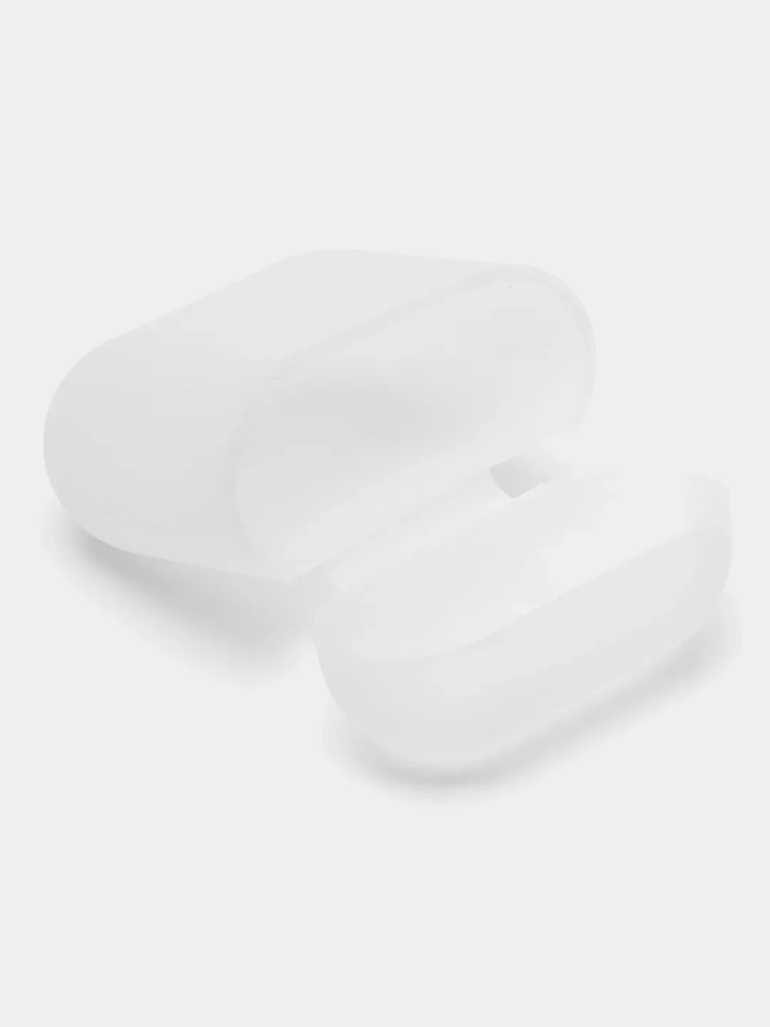 Прозрачный силиконовый чехол для наушников Airpods 1 и 2
