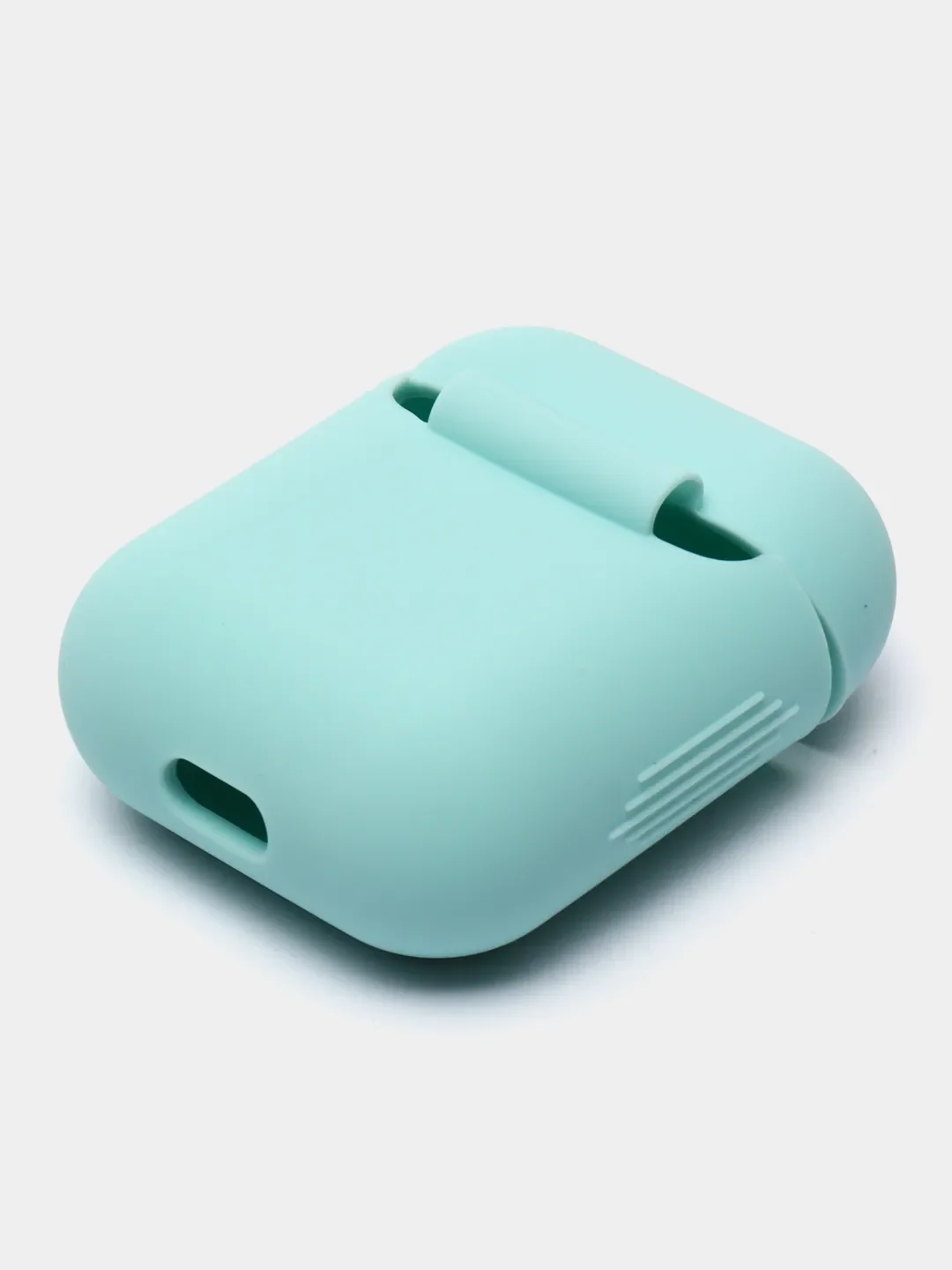 Мятный силиконовый чехол для наушников Airpods 1 и 2