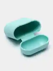 Мятный силиконовый чехол для наушников Airpods 1 и 2
