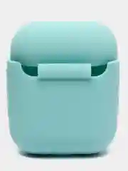 Мятный силиконовый чехол для наушников Airpods 1 и 2