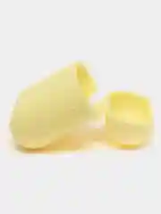 Лимонный силиконовый чехол для наушников Airpods 1 и 2