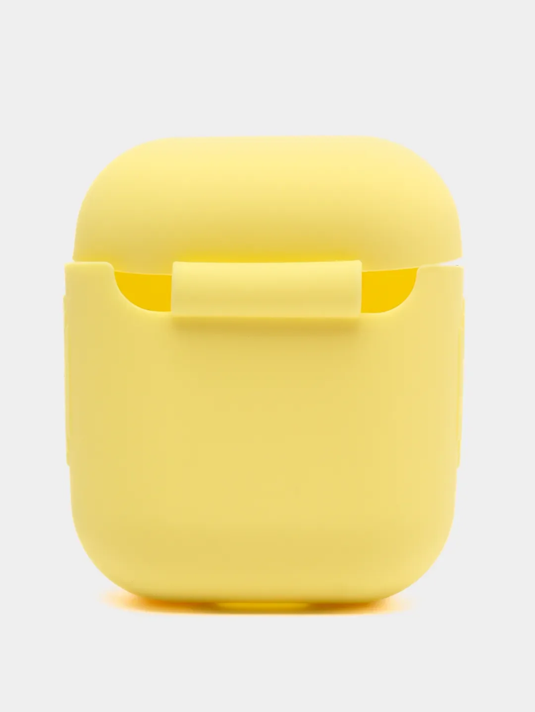 Лимонный силиконовый чехол для наушников Airpods 1 и 2