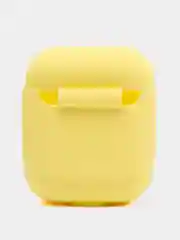 Лимонный силиконовый чехол для наушников Airpods 1 и 2