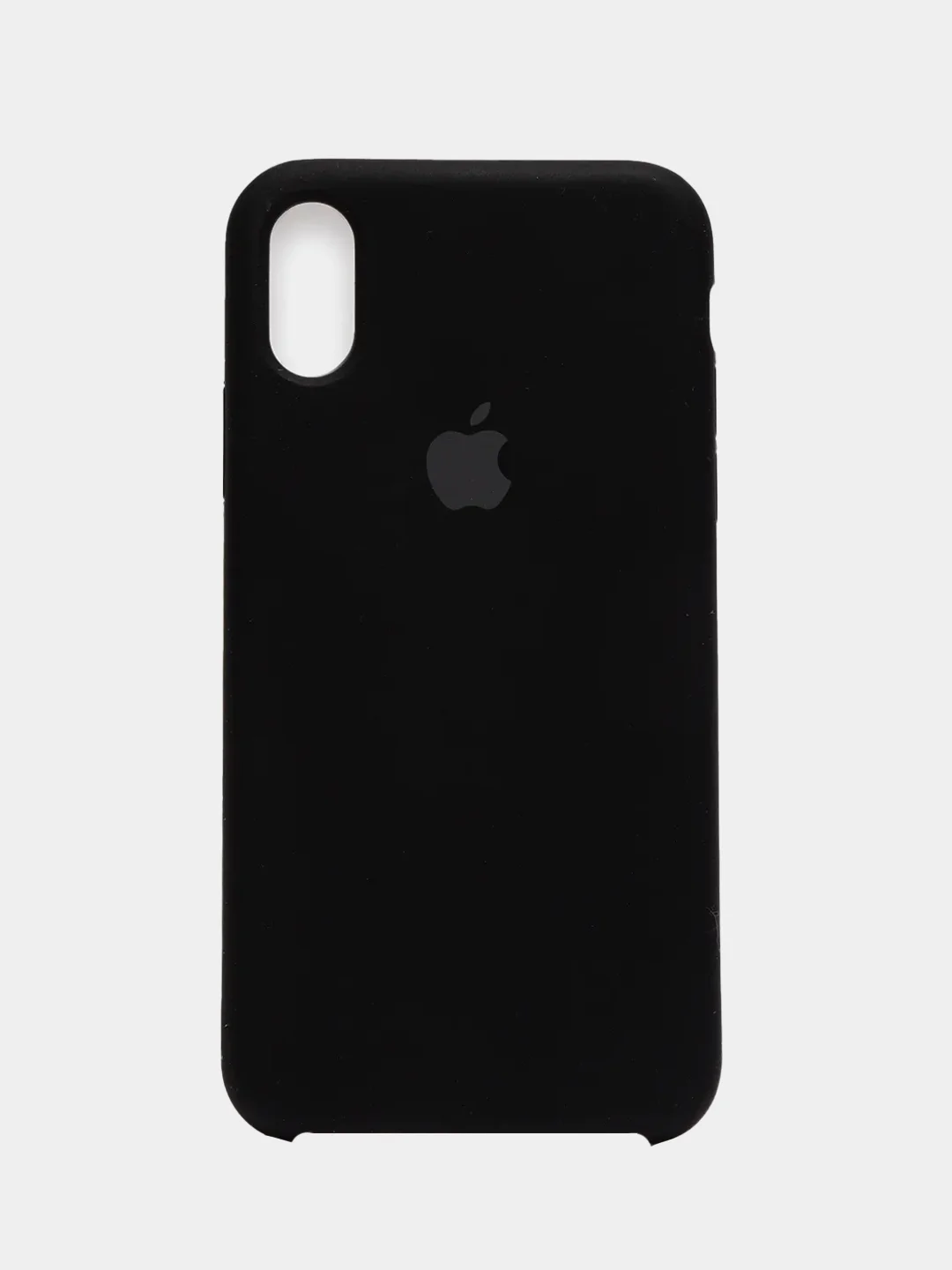 Черный силиконовый чехол для iPhone X/XS/XS Max/XR, цветной
