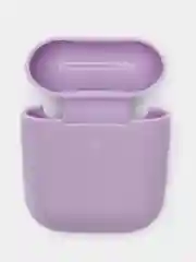 Лавандовый силиконовый чехол для наушников Airpods 1 и 2