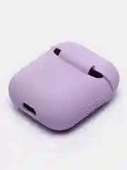 Лавандовый силиконовый чехол для наушников Airpods 1 и 2