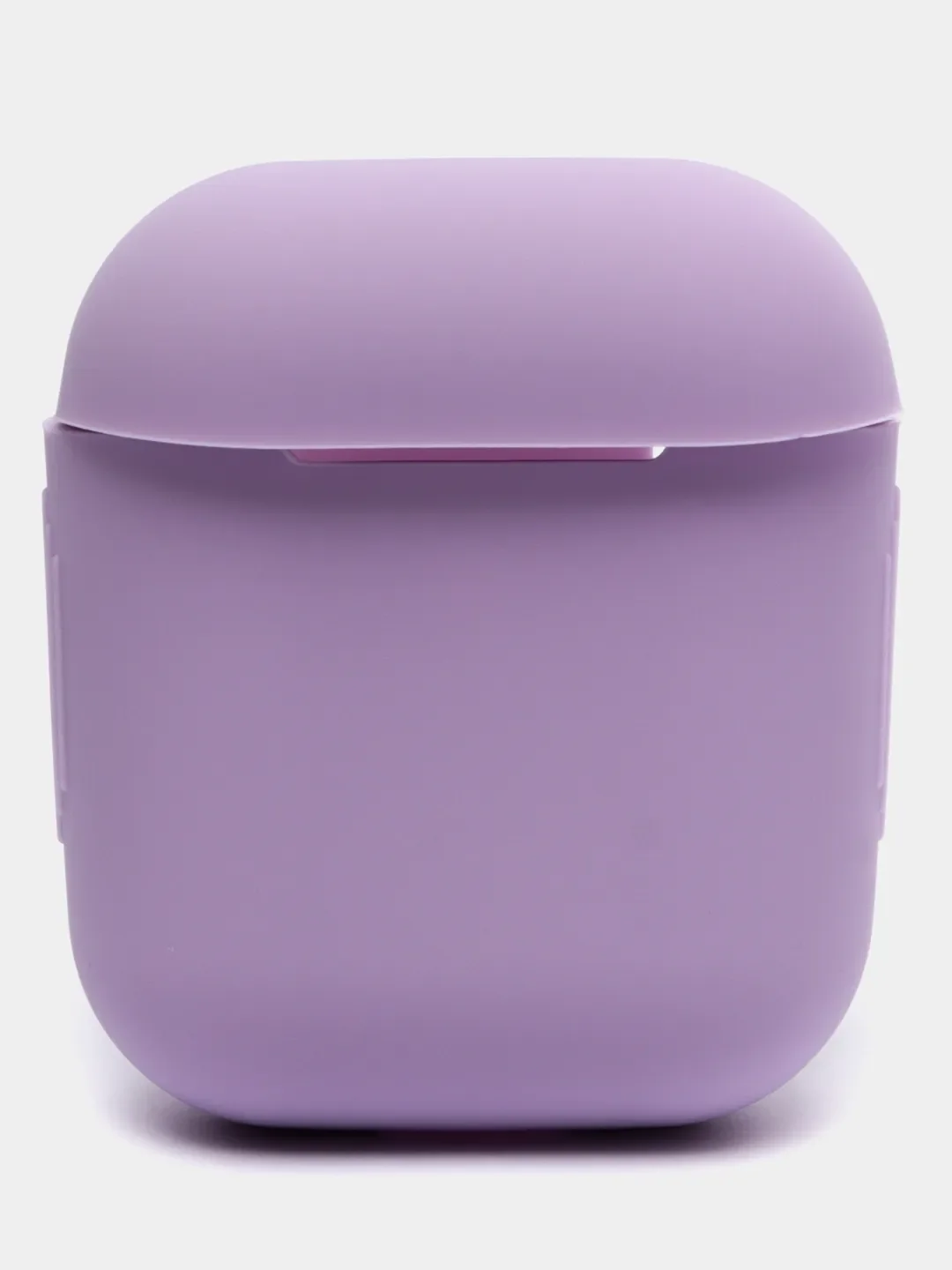 Лавандовый силиконовый чехол для наушников Airpods 1 и 2
