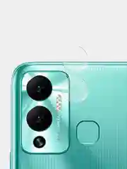 Прозрачный стекло на камеру Broscorp для Infinix Hot 12 Play, защитное, прозрачное, закаленное
