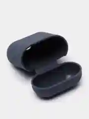 Темно-синий силиконовый чехол для наушников Airpods 1 и 2