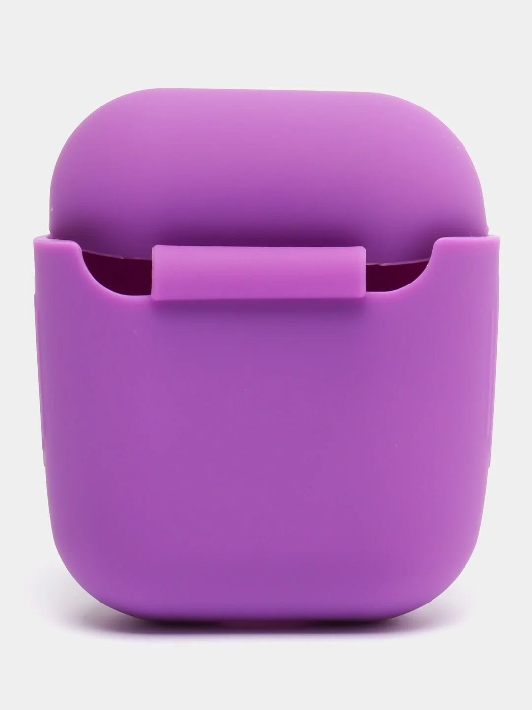 Аметистовый силиконовый чехол для наушников Airpods 1 и 2