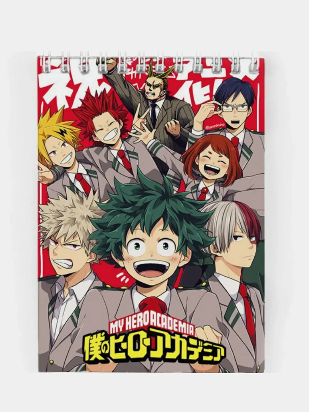 Багровый блокноты аниме Волейбол, Моя геройская академия, Haikyuu, BOKU NO HERO ACADEMIA,