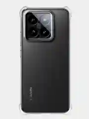 Прозрачный противоударный чехол Broscorp для Xiaomi 14/14 Pro, силиконовый, с усиленными углами