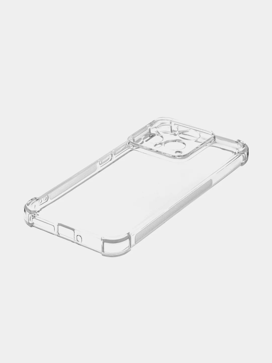 Прозрачный противоударный чехол Broscorp для Xiaomi 14/14 Pro, силиконовый, с усиленными углами