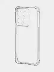 Прозрачный противоударный чехол Broscorp для Xiaomi 14/14 Pro, силиконовый, с усиленными углами