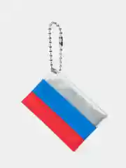 Белый светоотражающий элемент, брелок, повязка