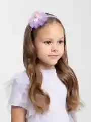 Лавандовый ободок для волос, на утренник, день рождения