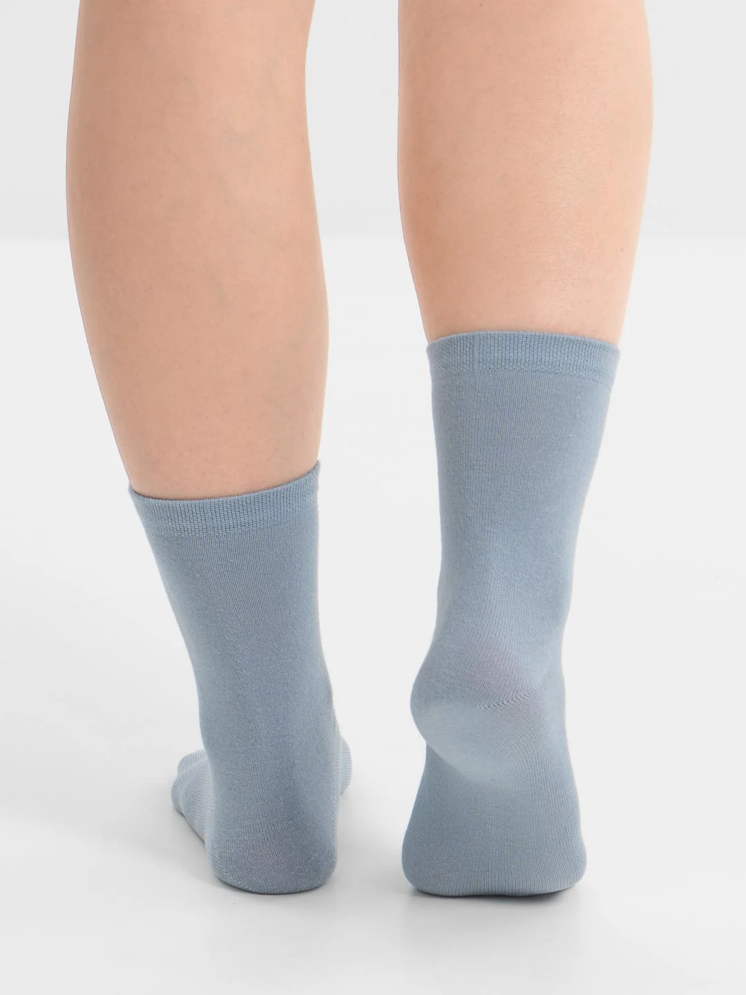 Голубой носки женские Minimi Mini Cotone 1202, из хлопка