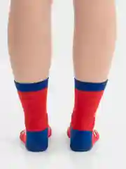 Багровый женские новогодние носки