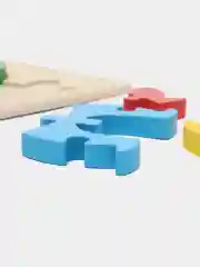 Белый детская игрушка, деревянные пазлы, развивающая игрушка
